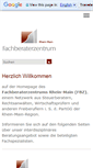 Mobile Screenshot of fbz-rhein-main.de